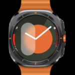 Galaxy Watch Ultra correa naranja