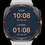 Samsung Galaxy Watch Ultra con esfera negra